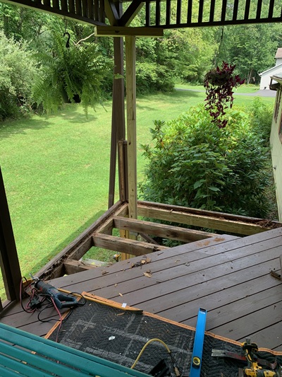 I need me deck fixed in the poconos